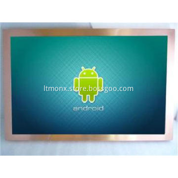 Metal Case 23.6 Inch Built-in PC Monitor Android With IR To